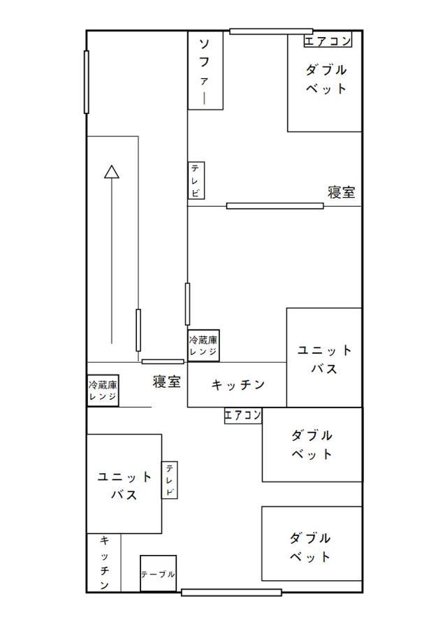Namba Tsutenkaku High Class Villa Осака Экстерьер фото
